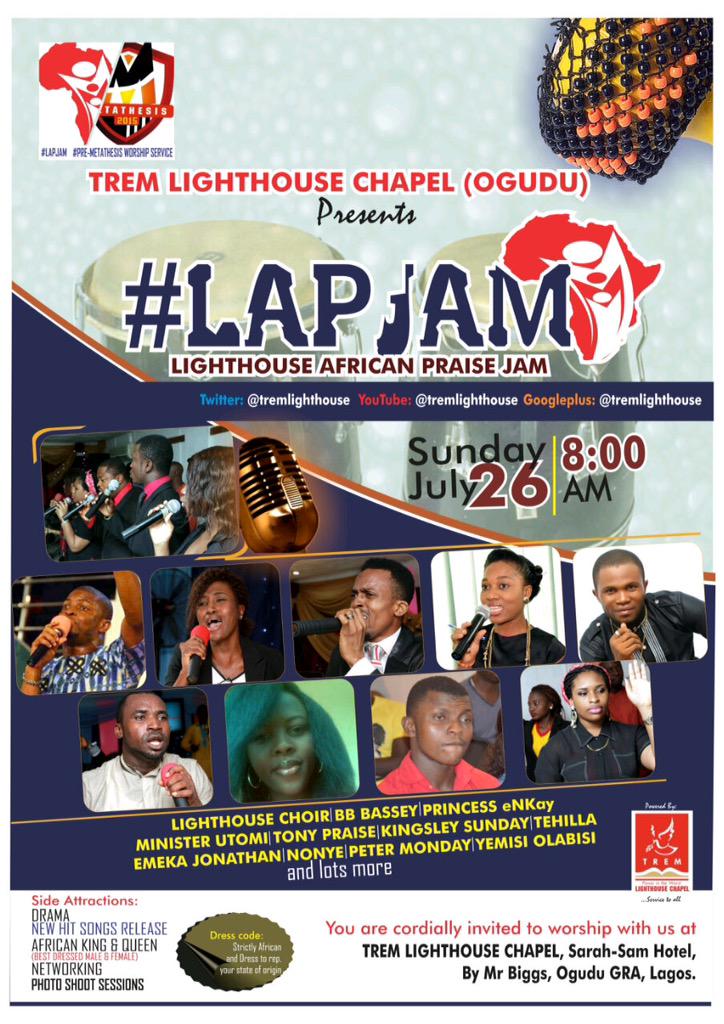 #LAPJAM2 #LAPJAM2 #LAPJAM2 #Metathesis15 #MANDATE15 <a href="/tremworld/">TREM</a> <a href="/nojumu/">TimeCelebi</a> <a href="/tremlighthouse/">TREM OGUDU (Lighthouse Global)</a> <a href="/ChurchEventsNG/">Church Events</a> <a href="/ohioojeagbase/">Ohio O. Ojeagbase, PhD</a>