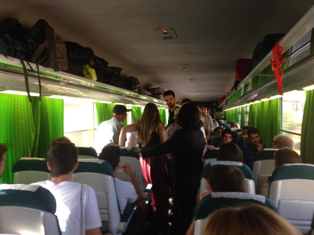 gorkaguerrero's tweet photo. On our way to #CoimbraSJM15 #SJM15 http://t.co/4byfXCFW4W