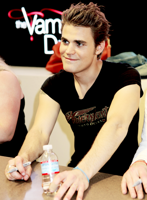 Happy Birthday to the awesome Paul Wesley!! Best and best forever! Love him no matter what     