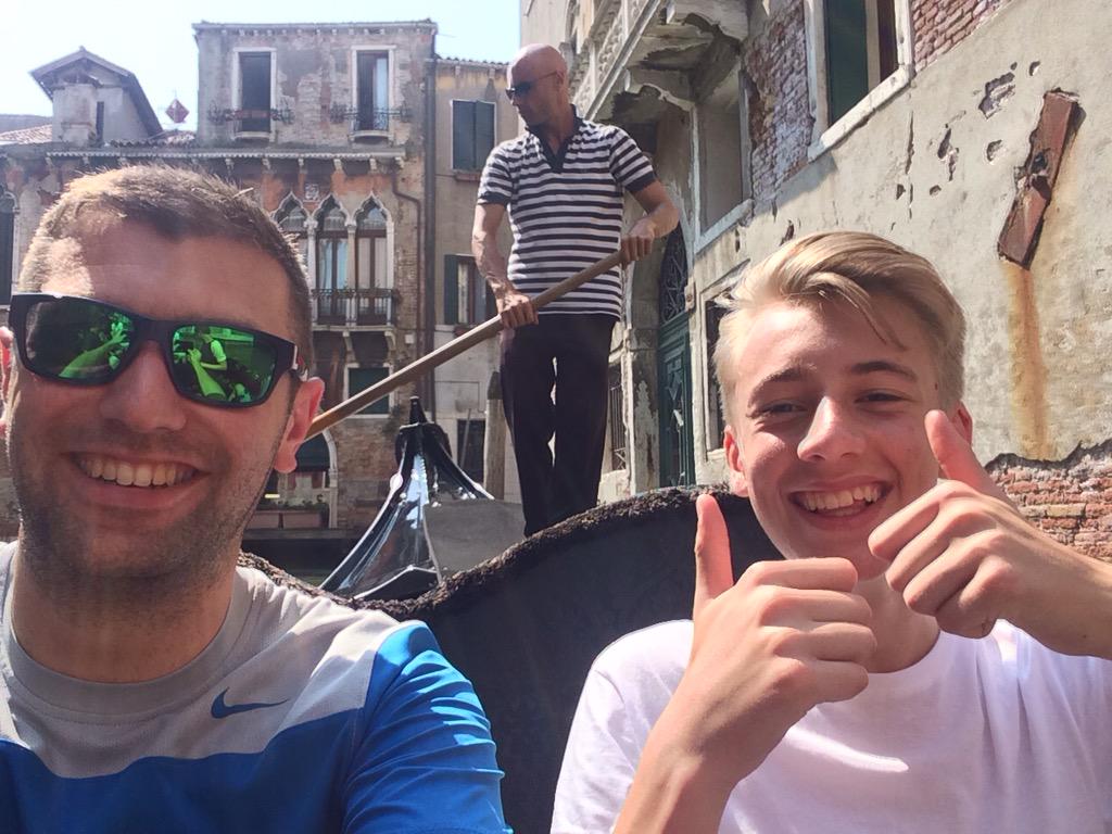 AndyColeASF's tweet image. #romantic gondola ride with the boys! #italia15
