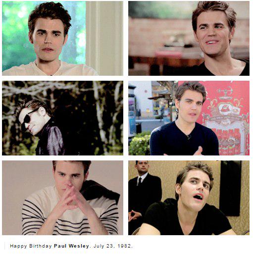 Happy Birthday Paul Wesley 