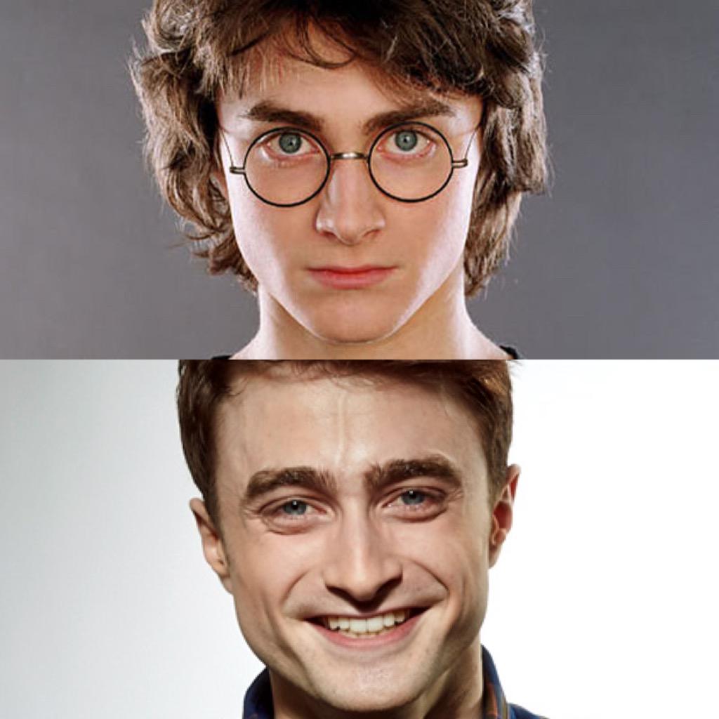 Happy 25th birthday to the magical Daniel Radcliffe. Who remembers his very first day at Hogwarts??      