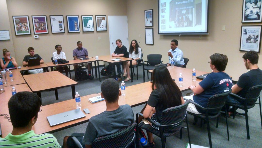 startuphigh's tweet photo. @mitalpatel sharing stories from @startupweekend &amp; invited us to the upcoming SUW in Aug! http://t.co/55cfOmrKXw