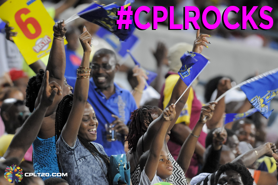 CPL's tweet photo. Keep your awesome #CPLrocks pics coming! You're the ones who make it the Biggest Party In Sport! http://t.co/o1UclO4bLJ