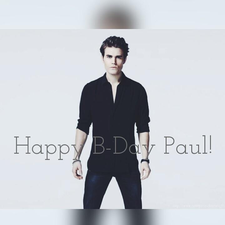 Happy birthday to the most perfect Paul Wesley!     