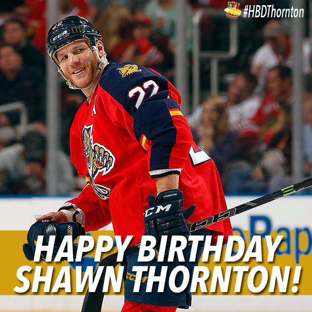 Join us in wishing Shawn Thornton a Happy Birthday! 