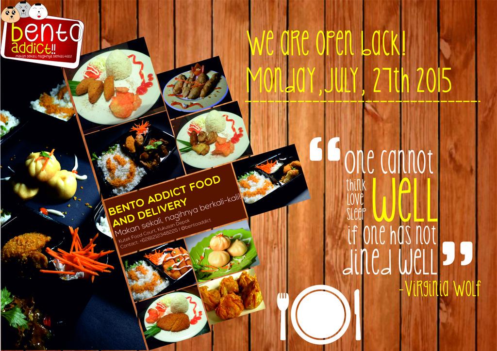 Halo! Bagaimana kabarnya tweeps?! Udah lama nih bertegur sapa, well mau info nih kami akan segera buka lg, yeeay! ^^