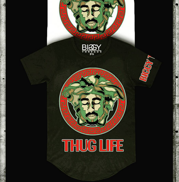 #biggythreads #newtees #droptailtees #brandnewdesign #pac #2pac #thuglife #nowavailable