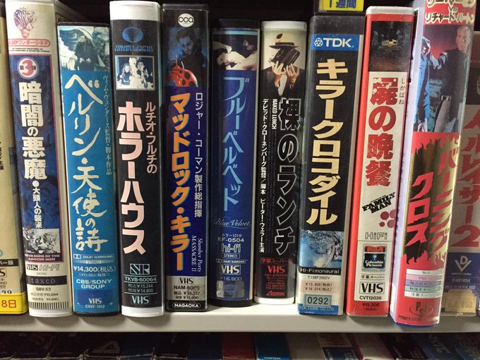 備忘録 海外B級映画VHSコレクション (2ページ目) - Togetter