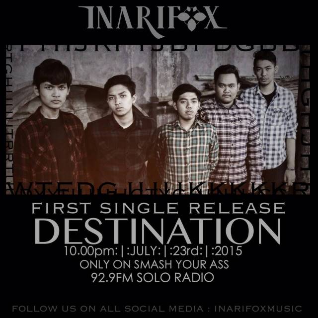 Kita bakal interview buat ngenalin #inarifoxmusic dan rilis single perdana #destination di 92.9FM <a href="/solo_radio/">92.9 FM Solo Radio</a>