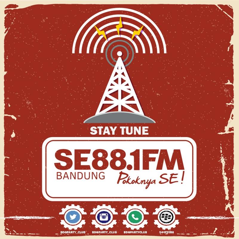BdgParty_Club's tweet photo. #InfoBPC Dengerin terus Program - Program Pilihan @SE881FmRadio setiap hari'nya di 88.1FM Bandung - Pokok'nya SE!!! http://t.co/CdRIxhngQy