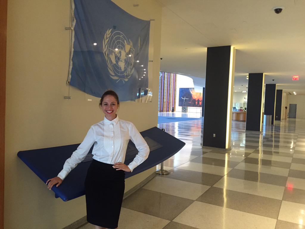 sarahaustin's tweet photo. Speaking about Humanitarian Innovation #HIF2015 United Nations #Nexus #NewYorkCity #Humans #rights http://t.co/9I4pzpwObf