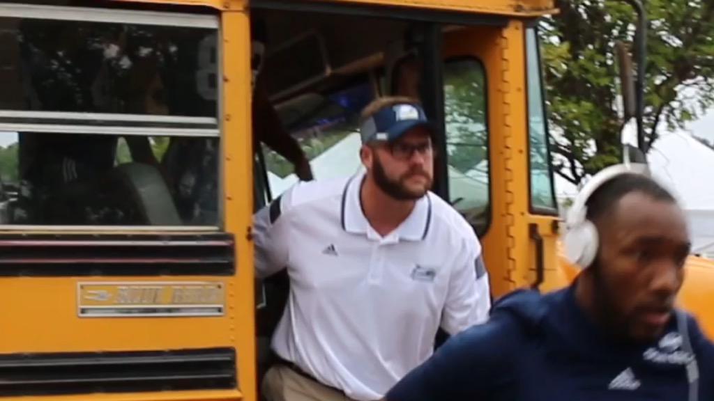 chadlunsford's tweet photo. @wesley_fritz ... advance team on the way to #EagleInvasion LoveJoy camp & @CoachNateBaker has the #EyeOfTheEagle http://t.co/lE6wzgE7gY
