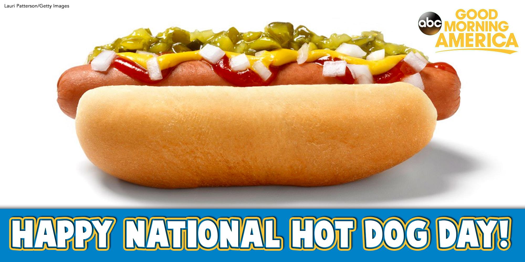 Good Morning America on Twitter "Happy National Hot Dog Day, America