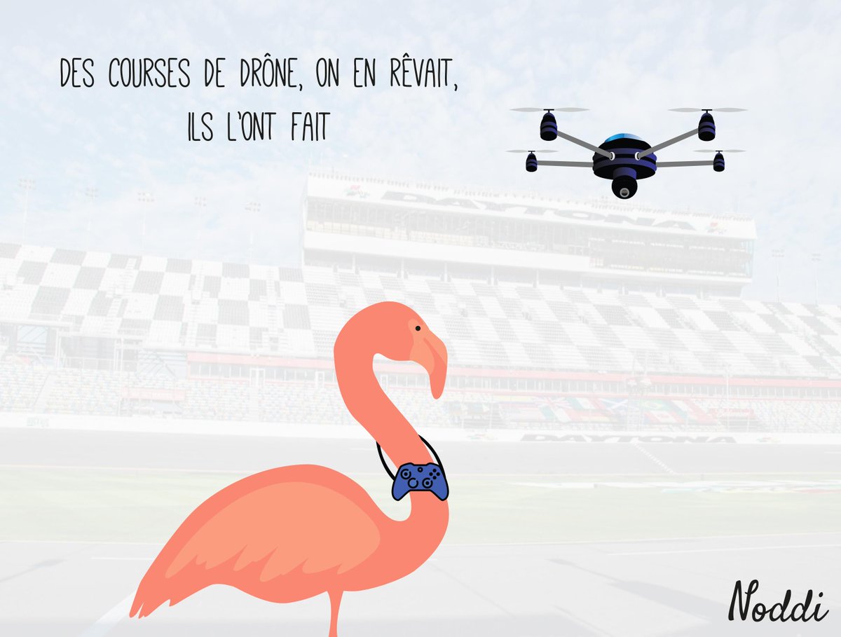 TheNoddi's tweet photo. Les Yuccies sont dans la place.   @ParisDroneRace http://t.co/S9UDy8qZol