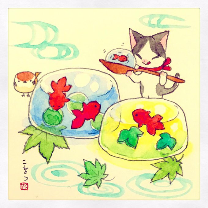 「cat」 illustration images(Oldest｜RT&Fav:50)