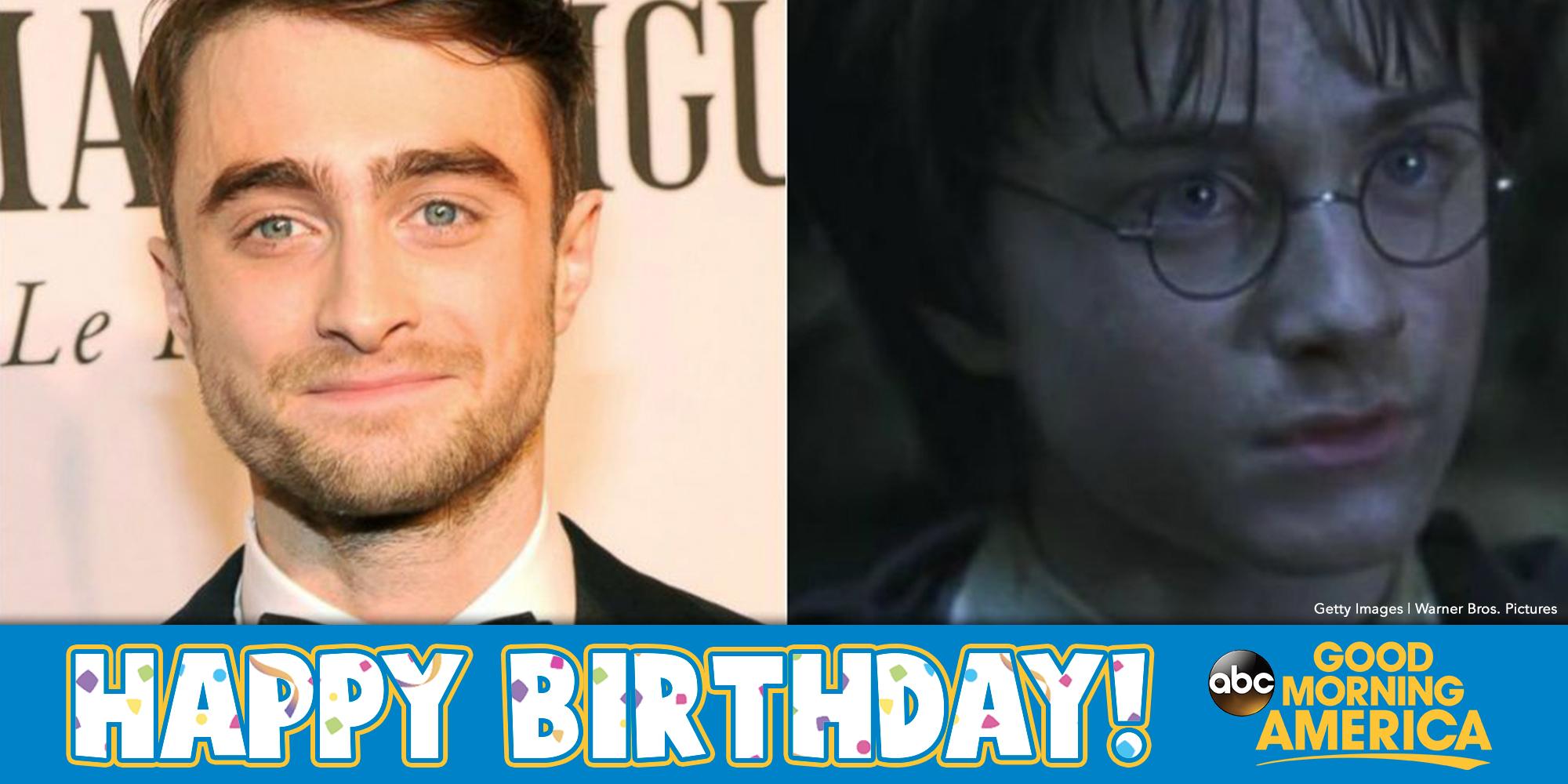 Happy Birthday Harry Potter! Daniel Radcliffe turns 26-years old today.  