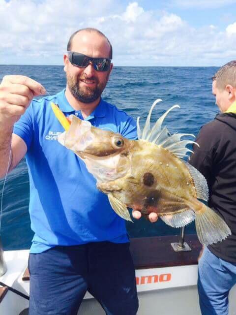 Great picture from aboard Bluefin yesterday! #wreckfishing #stives