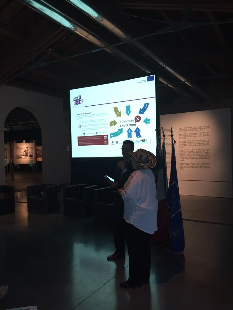 IPARTICIPATEeu's tweet photo. Voto simbolico ad Almeria @AlmeriaEuropa @IPARTICIPATEeu @Wahlkreis100 http://t.co/BG7QrcyUim