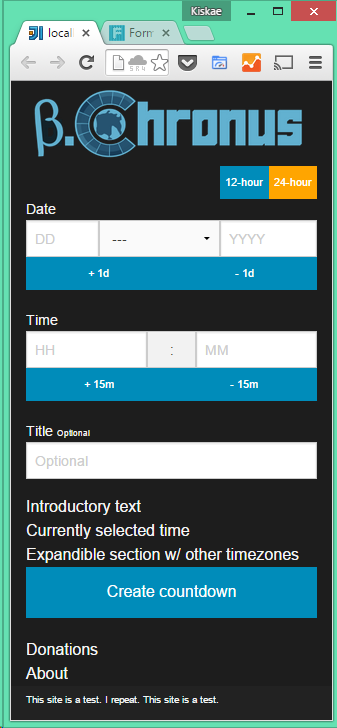 ChronusEU's tweet photo. This design should work quite nicely on mobile :) http://t.co/j9RwjdPd8w