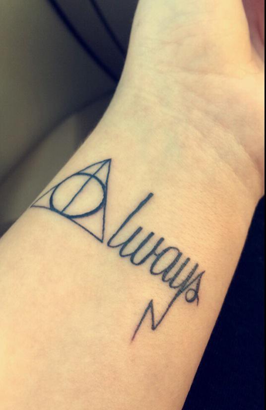 Harry Potter Always – Momentary Ink