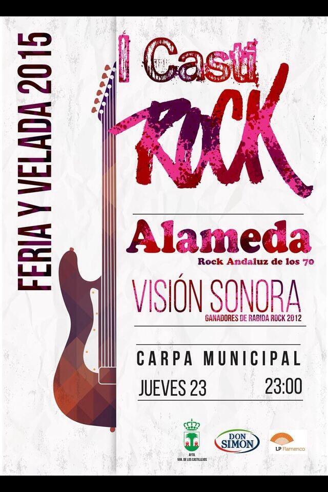 Hoy en Villanueva de los Castillejos (Caseta Municipal Recinto Ferial) junto a Alameda #Conciertos #Huelva