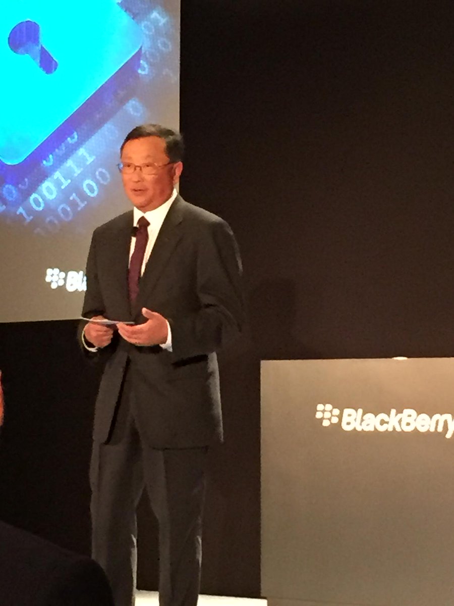 AtHoc's tweet image. John Chen, @BlackBerry CEO welcomes #AtHoc to the BlackBerry family at the BlackBerry Security Summit #BBSecurity