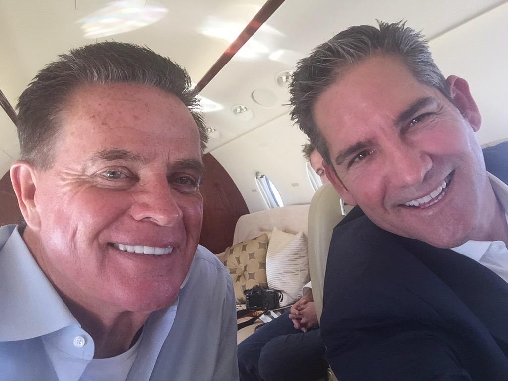 RobertWDuggan's tweet photo. Rolling with @GrantCardone @elenacardone It is going to be a great day! http://t.co/e4fUg6mmpq