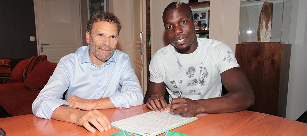 ASSEofficiel's tweet photo. [OFFICIEL] Florentin #Pogba prolonge jusqu'en 2018 #Fidélité #Stabilité  → http://t.co/ZceSudpQ8r http://t.co/KWOQ1rGUbh