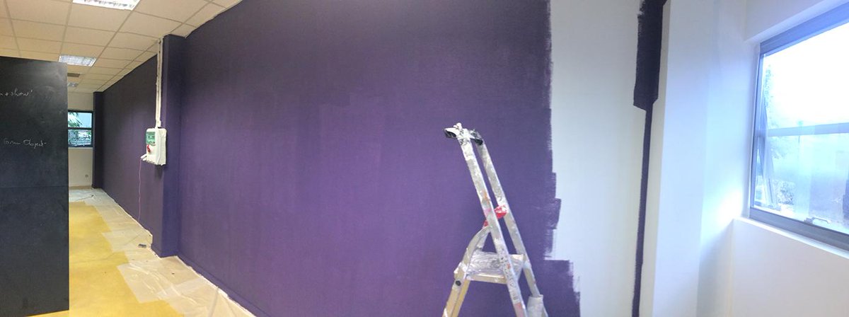 Un petit coup de peinture et menuiserie, et nos nouveaux locaux seront prêts pour la prochaine saison. Hâte ! 😻