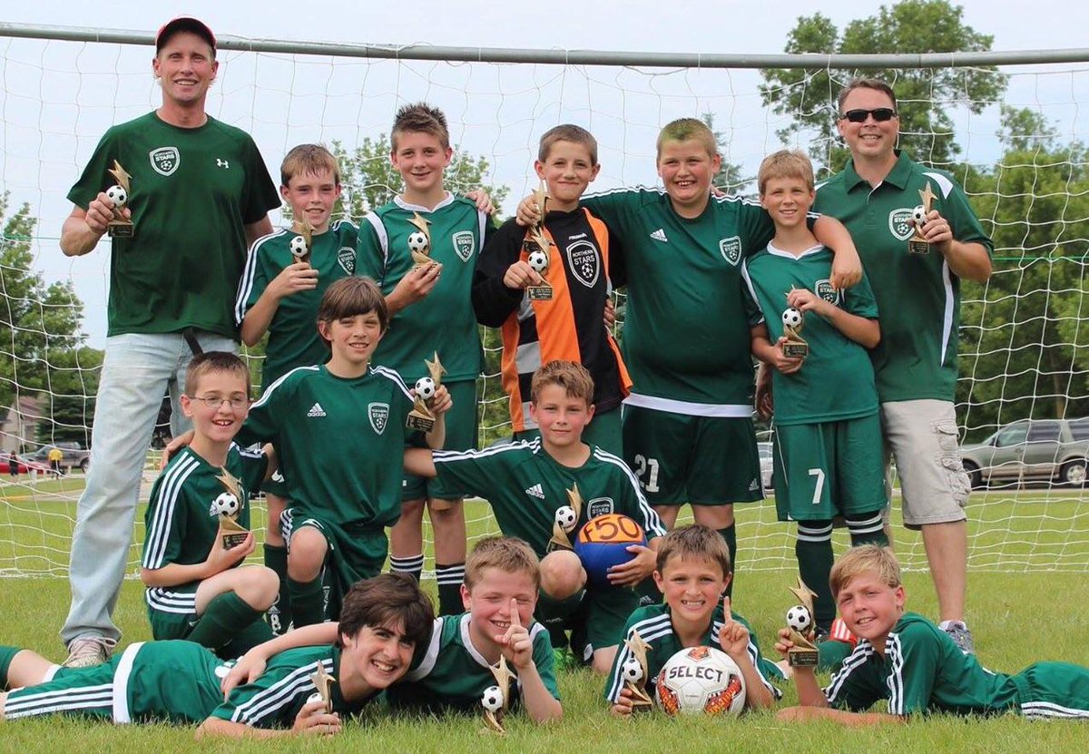 U12 boys win New Holstein tournament June 20 2015 Undefeated