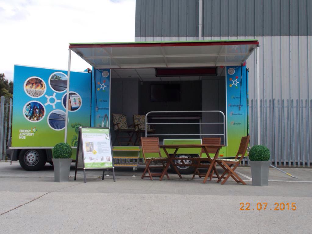 CJElectricalUk's tweet photo. Look out for the Energy Advisory Hub coming to a market near you! Have a chat with us about all things Eco. http://t.co/msIC2HL8P9