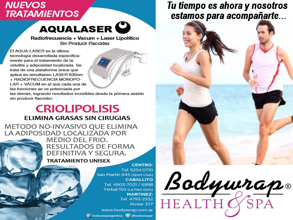 bodywraparg's tweet photo. Nuevos Tratamientos!! #Aqualaser #Criolipolisis #Consultabodywrap Sin Cargo! Te esperamos http://t.co/hx3mj4UvHT