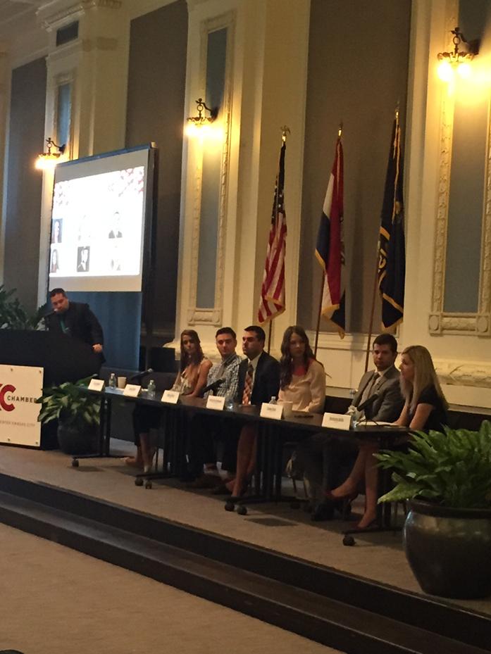 Again great event on a Thursday... morning 730am! <a href="/genkc/">genKC</a> @livinds