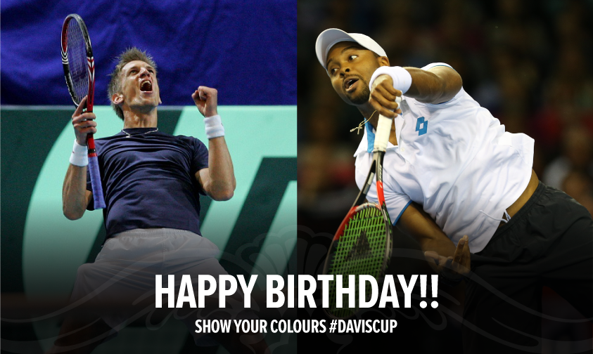 Happy Birthday to both Jarkko Nieminen and Donald Young! Here are both playing in the 