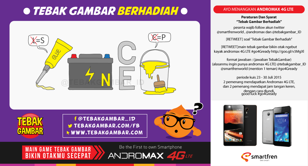 tebakgambar_ID's tweet photo. jawab sesuai syarat dan format untuk menangkan @andromax 4G LTE #go4Gready #go4GreadyTG http://t.co/wOO4MyT4kB