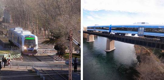 Florencio_2015's tweet photo. Comenzó a prestar servicio el Tren del Valle, el servicio de ferrocarril que une Neuquén con Cipolletti #ElTrenVuelve http://t.co/3sxLZJra4E