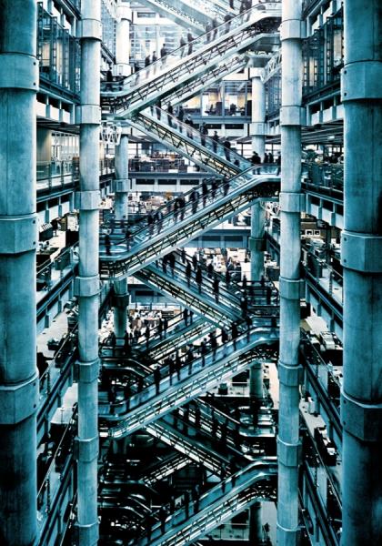 Happy Birthday, Richard Rogers. He\s the designer of the Lloyd\s Bank Building, an icon of Structural Expressionism. 