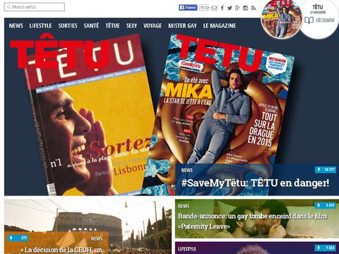 20Minutes's tweet photo. Le magazine «Têtu» placé en liquidation judiciaire http://t.co/GpffQ69SYG http://t.co/ilPYMFplMS
