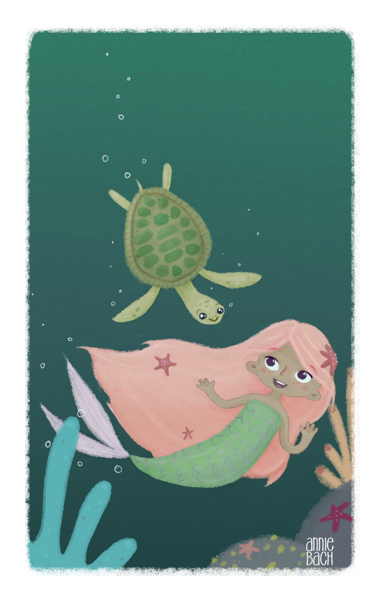 under the sea! #kidlitart