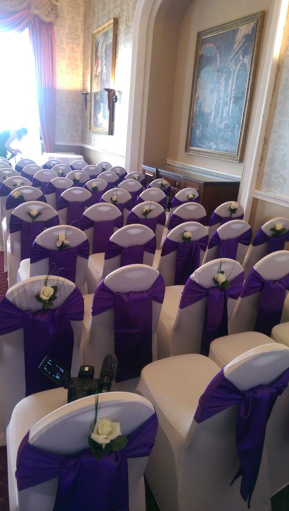 IDoEventHire's tweet photo. #Wedding 1 done at @hazlewoodcastel Wedding 2 en route! http://t.co/rNfAhq4EIE