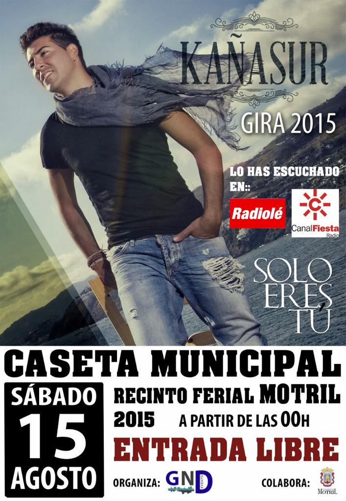 #quiensiembrarecoge 15 DE AGOSTO CASETA MUNICIPAL DE MOTRIL gracias <a href="/GranadaNo/">Granada No Duerme</a> por el interés en mi #kañasurgira2015