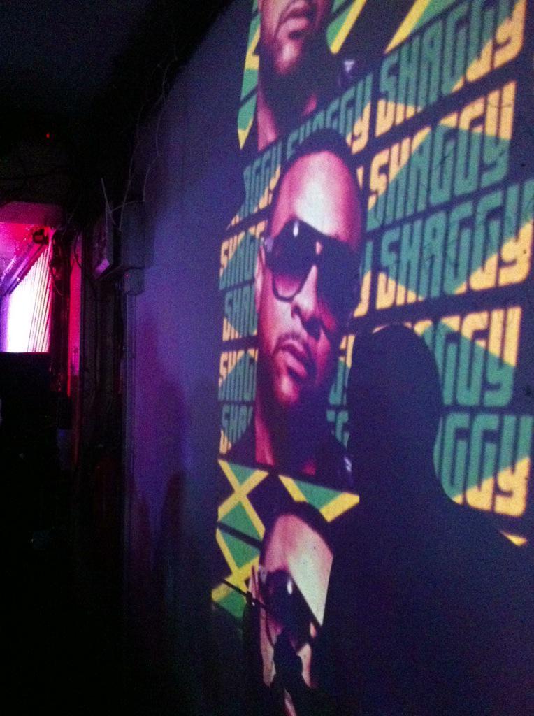 miss_annmaree's tweet photo. Shaggy nearly in the house...launch party for #INeedYourLove http://t.co/RsTIPhpUI6