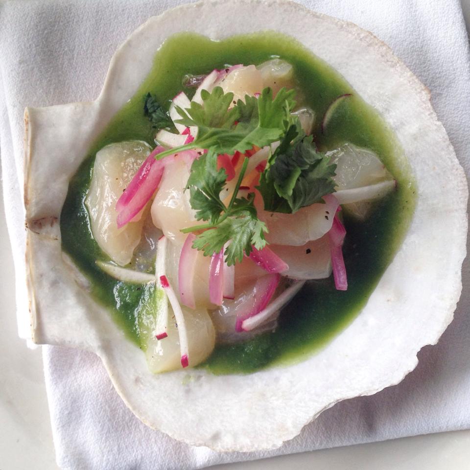 stonehorsecafe's tweet photo. NEW at #stonehorsecafe: Citrus Chili Verde Scallop Ceviche! #uticasquare #tulsa #tulsafood #nom #eatlocal #glutenfree http://t.co/q18BKyNzmu