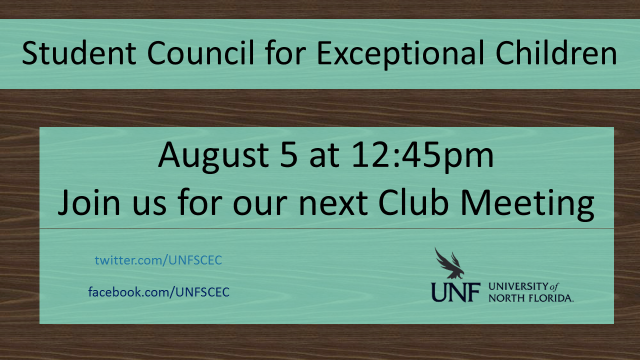 UNFSCEC's tweet image. Don&apos;t forget to visit our booth at UNF&apos;s Luau for Week of Welcome Aug 23!
#UNF #UNFSCEC #UNFCampusLife  #UNF19
