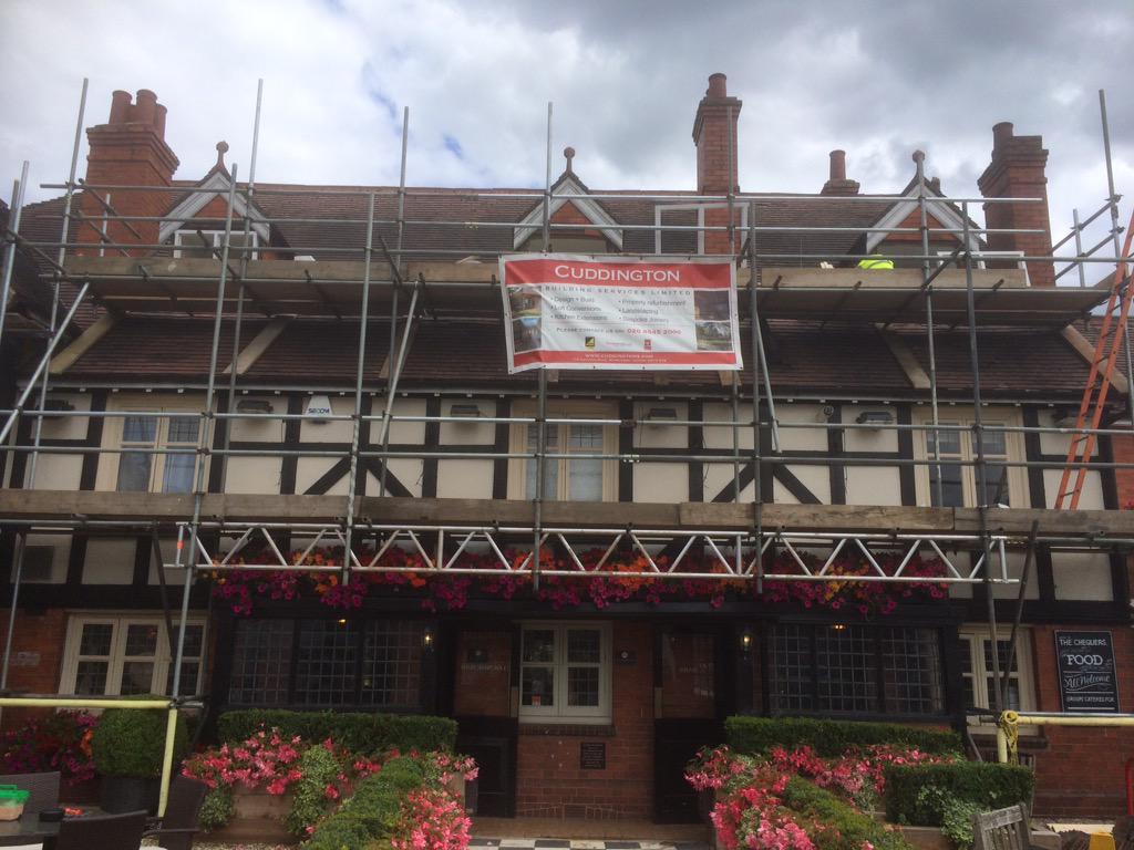 ChequersPub (@thechequerskt20) on Twitter photo <a href="/_Cuddingtons/">Cuddington Building</a> another great day of transformation! Say a big thanks to all the trades #looking-good! #renovations <a href="/_Cuddingtons/">Cuddington Building</a> another great day of transformation! Say a big thanks to all the trades #looking-good! #renovations