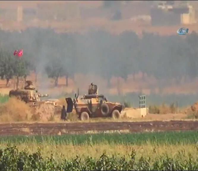 الجيش التركي يدخل حربا غير معلنه ضد تنظيم داعش  CKnC0NCUkAEhUQG