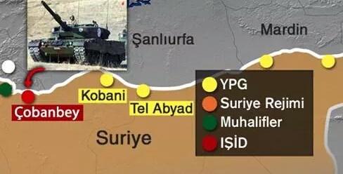 الجيش التركي يدخل حربا غير معلنه ضد تنظيم داعش  CKnC0hXUcAAnBcU