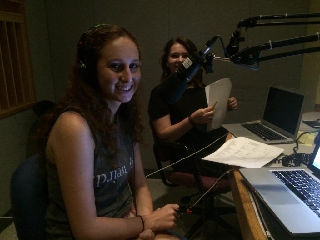 ampradio2015's tweet photo. Heather and Celeste hosting!!  #amp2015 #wtbu http://t.co/DTEjih2fSp