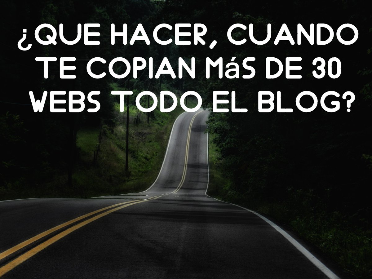 truquitoschicas's tweet image. ¿Que hacer cuando te copia una web? eresblogger.blogspot.com.es/2015/07/me-cop…
#blogger #tutorialblogger #blog